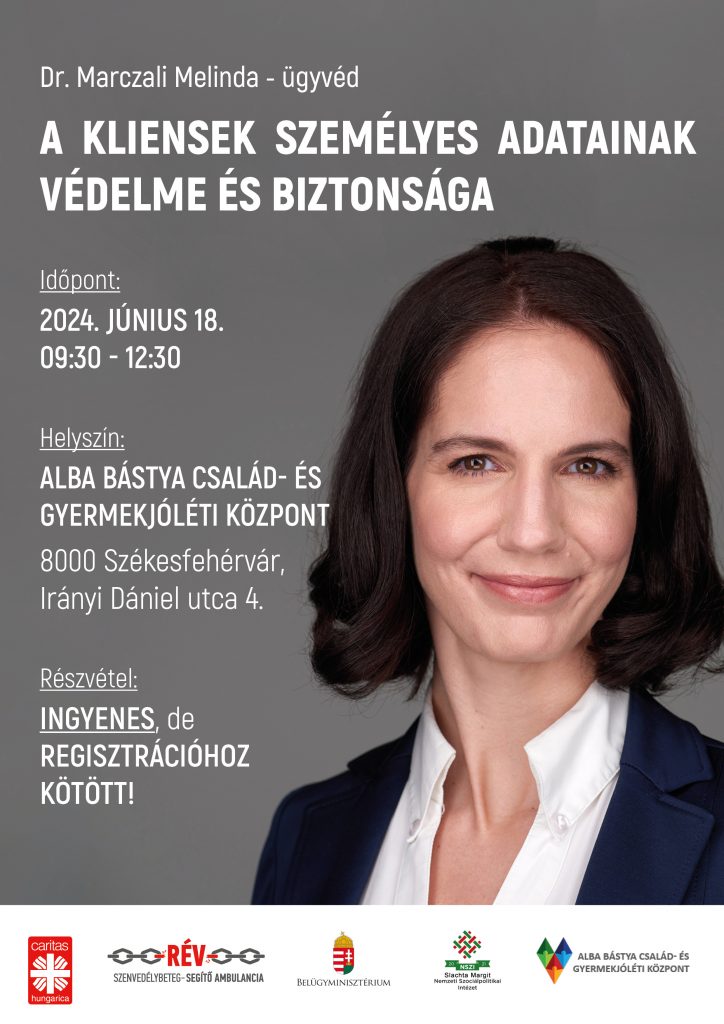 2024 05 08 KLIENSEK SZEMELYES ADATAINAK VEDELME PLAKAT